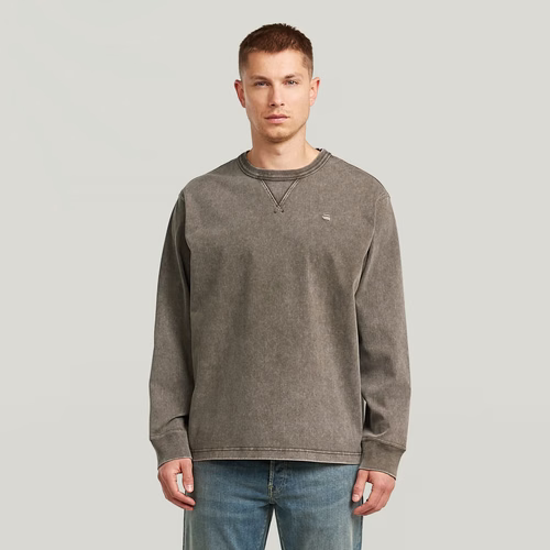 Sweater Washed - Brun - Hommes - G-Star RAW - Modalova