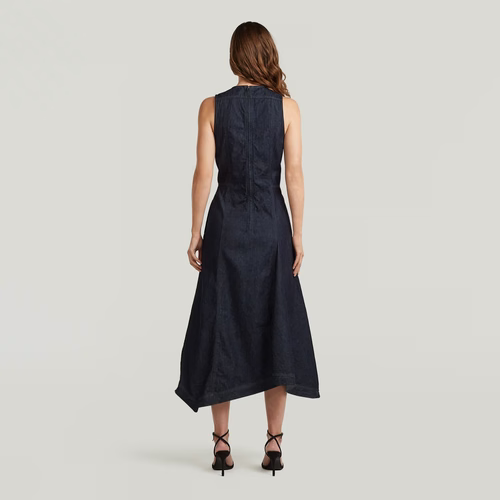 Denim Robe Corset Flare - s - G-Star RAW - Modalova