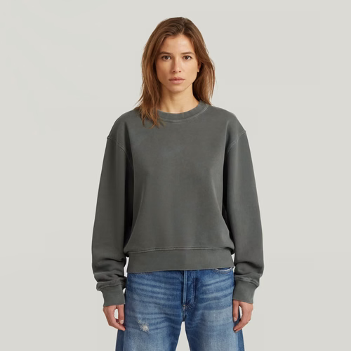 Pull Washed Relaxed - Gris - Femmes - G-Star RAW - Modalova