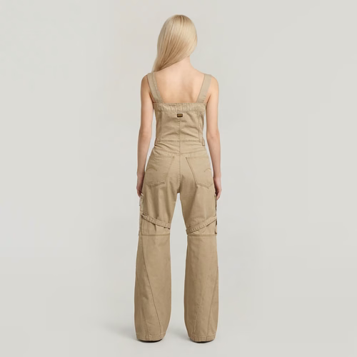 Elevated Dungaree - Beige - Femmes - G-Star RAW - Modalova