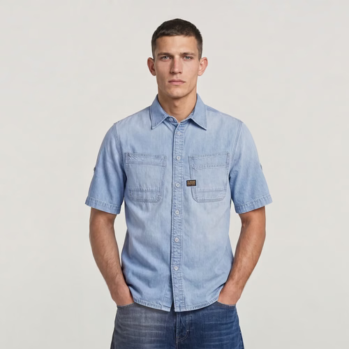 Chemise Slanted Double Pocket - s - G-Star RAW - Modalova