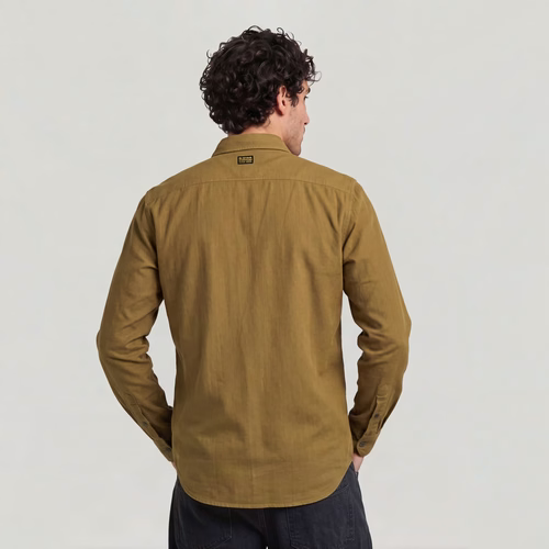 Chemise Marine Slim - Brun - Hommes - G-Star RAW - Modalova