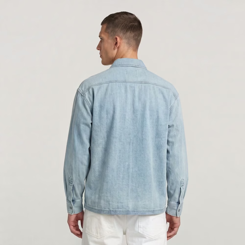 Chemise Pleated 2-Pocket Boxy - s - G-Star RAW - Modalova