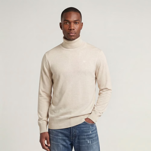 Pull En Maille Premium Core Turtle - s - G-Star RAW - Modalova