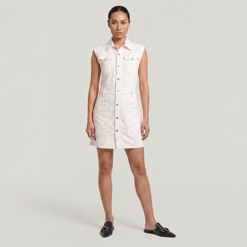 Robe Cinch - Blanc - Femmes - G-Star RAW - Modalova