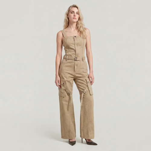 Elevated Dungaree - Beige - Femmes - G-Star RAW - Modalova
