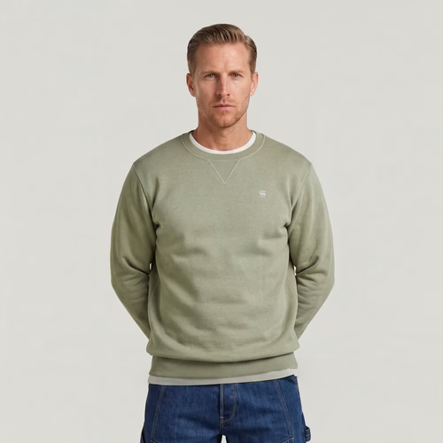 Sweat Premium Core - Vert - Hommes - G-Star RAW - Modalova