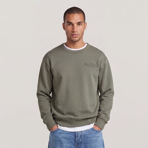 Sweat 90s Logo - Vert - Hommes - G-Star RAW - Modalova