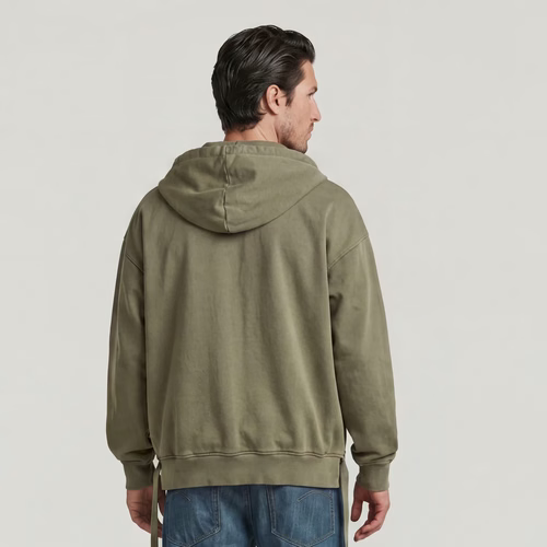 Sweat Woven Mix Loose Hoodie Overshirt - s - G-Star RAW - Modalova