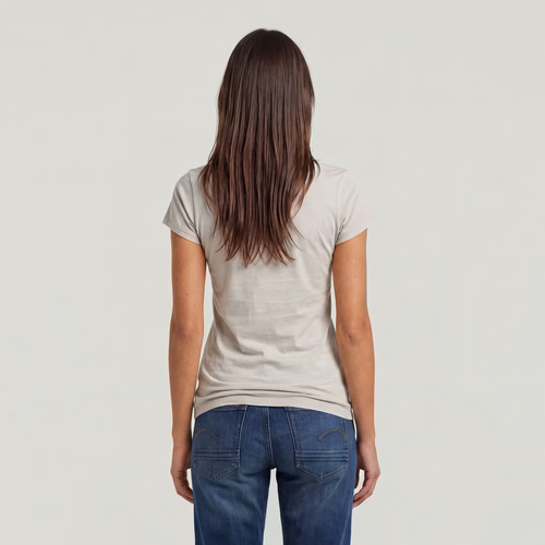 T-shirt Slim - Beige - Femmes - G-Star RAW - Modalova