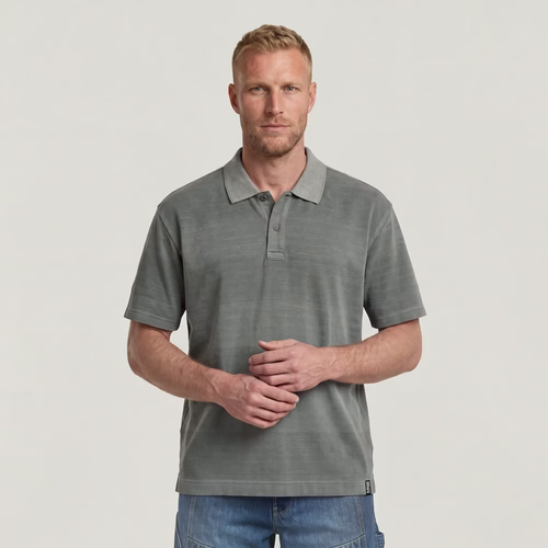 Polo Washed Jacquard Relaxed - s - G-Star RAW - Modalova