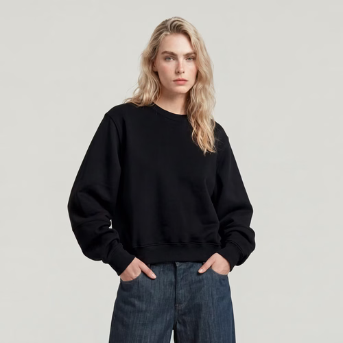 Sweat Logo Crew - Noir - Femmes - G-Star RAW - Modalova