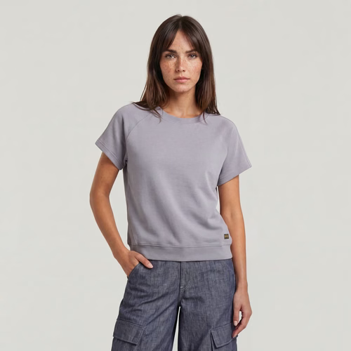 T-shirt Raglan - Gris - Femmes - G-Star RAW - Modalova