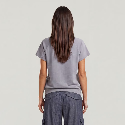T-shirt Raglan - Gris - Femmes - G-Star RAW - Modalova