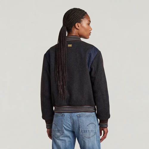 Blouson Cropped Bomber Varsity - s - G-Star RAW - Modalova