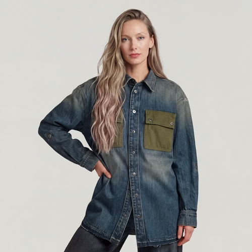 Surchemise à panneaux - s - G-Star RAW - Modalova