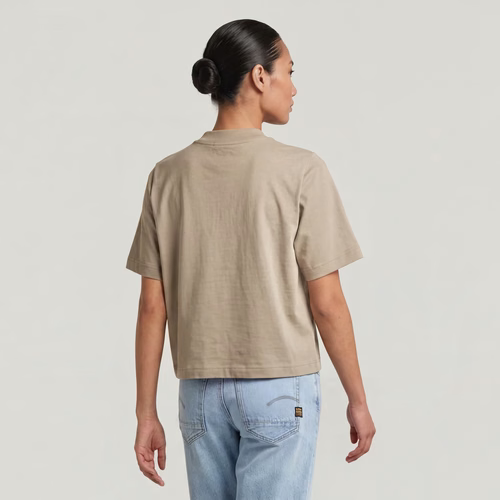 T-shirt Logo Mock - Beige - Femmes - G-Star RAW - Modalova