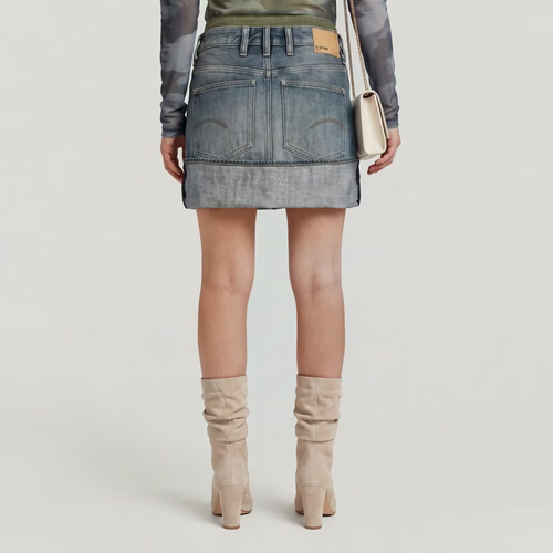 Mini‑jupe à revers avec panneaux - s - G-Star RAW - Modalova