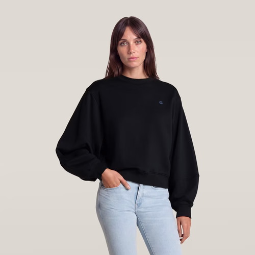 Sweat Logo Crew - Noir - Femmes - G-Star RAW - Modalova