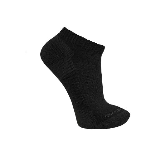 S Chausettes - midweight cotton blend low cut sock 3 pairs - Noir - L - Carhartt - Modalova