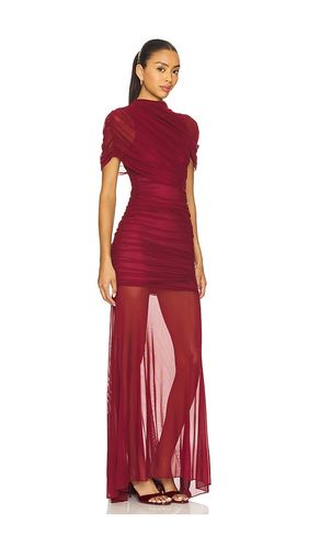 ROBE LONGUE AVEC MAILLE MESH EVIANNA en . Taille L. Also en M, S, XS - Amanda Uprichard - Modalova