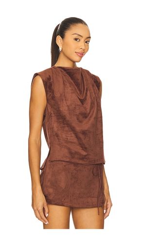 TOP EN DAIM FREYA en . Taille S. Also en XS, M, L, XL - Amanda Uprichard - Modalova