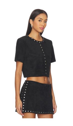 Braswell Suede Top en . Taille S. Also en XS, M, L - Amanda Uprichard - Modalova