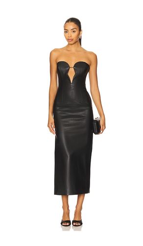 ROBE MIDI IMITATION CUIR ELENI en . Taille 2. Also en 6, 10 - Bardot - Modalova