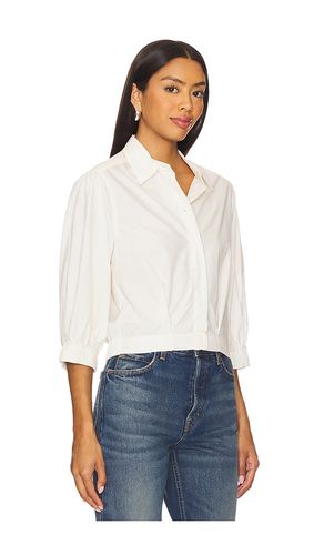 Puff Sleeve Cropped Top en . Taille L. Also en S, XL - Bobi - Modalova