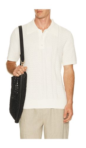 Santino Textured Polo en . Taille S. Also en M, L, XL/1X - CHE - Modalova