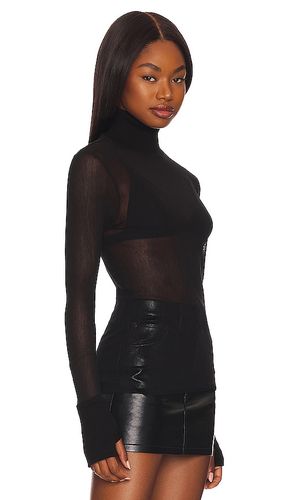 Mesh Cuffed Turtleneck en . Taille S. Also en XS, L - Enza Costa - Modalova