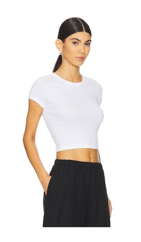 T-SHIRT CROPPED SUPIMA BABY en . Taille S. Also en XS, M - Enza Costa - Modalova