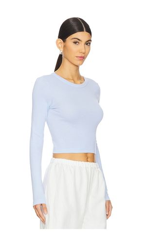 TOP MANCHES LONGUES CROPPED SUPIMA BABY en . Taille S. Also en XS, L - Enza Costa - Modalova