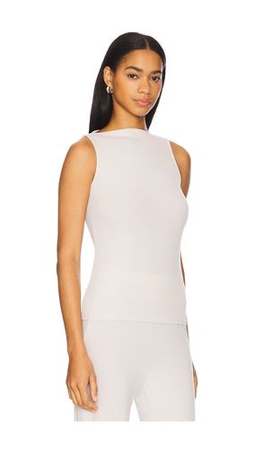 Silk Knit Sleeveless Boatneck Top en . Taille S. Also en - Enza Costa - Modalova