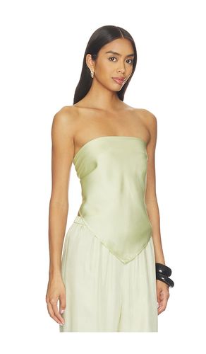 TOP EN TWILL FLUIDE AVEC ÉCHARPE en - Enza Costa - Modalova