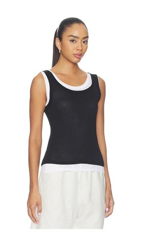 Tissue Jersey Layered Tanks en & . Taille M. Also en S, XS - Enza Costa - Modalova