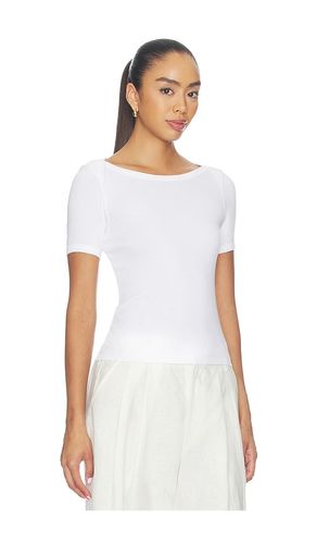 Supima Cotton Bateau Tee en . Taille XS. Also en S, M, L, XL - Enza Costa - Modalova