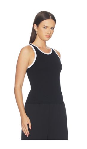 Cotton Ringer Tank en & . Taille XS. Also en S, M, L, XL - Enza Costa - Modalova