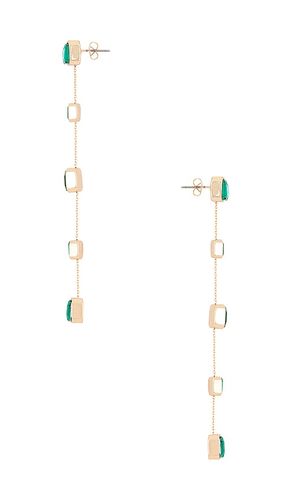 Ettika BOUCLES D'OREILLES en Green - Ettika - Modalova