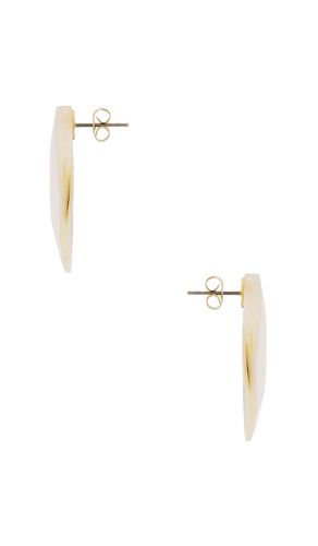 Mother Of Pearl Statement Stud Earrings en - Ettika - Modalova