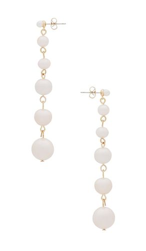 BOUCLES D'OREILLES MULTI FRESHWATER PEARL LINEAR en - Ettika - Modalova