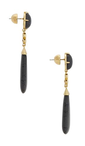 BOUCLES D'OREILLES PENDANTES MIDNIGHT en - Ettika - Modalova