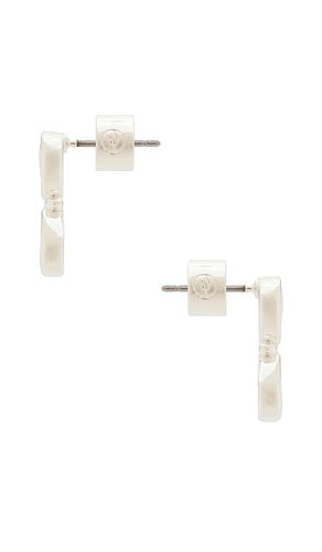 BOUCLES D'OREILLES PENDANTES INFINITY CRYSTAL STUDS en - Ettika - Modalova