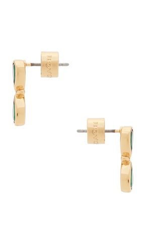 BOUCLES D'OREILLES PENDANTES INFINITY CRYSTAL STUDS en - Ettika - Modalova