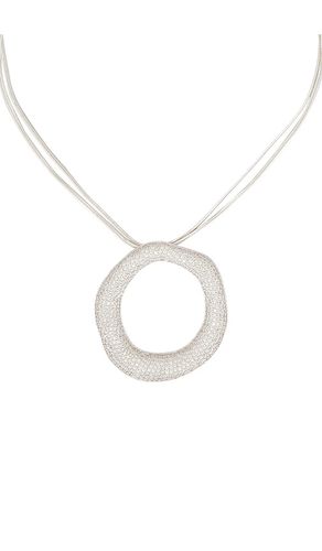 SAUTOIR PENDENTIF OPEN CIRCLE PAVE en - Ettika - Modalova