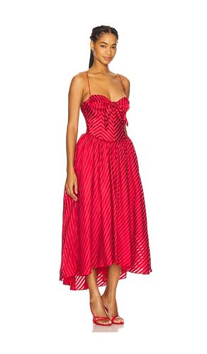 ROBE LONGUE À RAYURES BURNOUT en . Taille M. Also en XS - For Love & Lemons - Modalova
