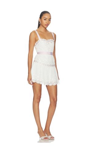ROBE COURTE NOAH EMBROIDERED en . Taille XS. Also en S, M, L, XL - For Love & Lemons - Modalova