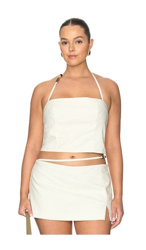 Kora Linen Top en . Taille L. Also en M, XL - L'Academie - Modalova