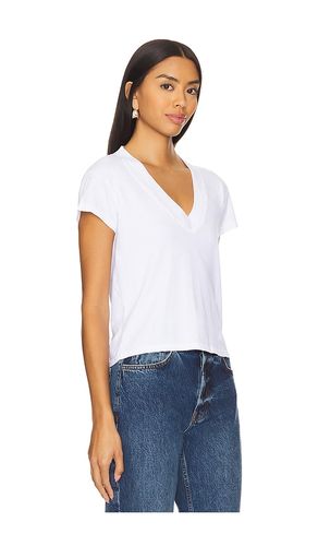 T-SHIRT SURI DEEP V CAP SLEEVE en . Taille XS. Also en - LA Made - Modalova