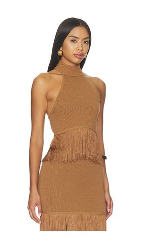 Chrissa Halter Fringe Crop Top en . Taille XS. Also en S, M, XL - Lovers and Friends - Modalova